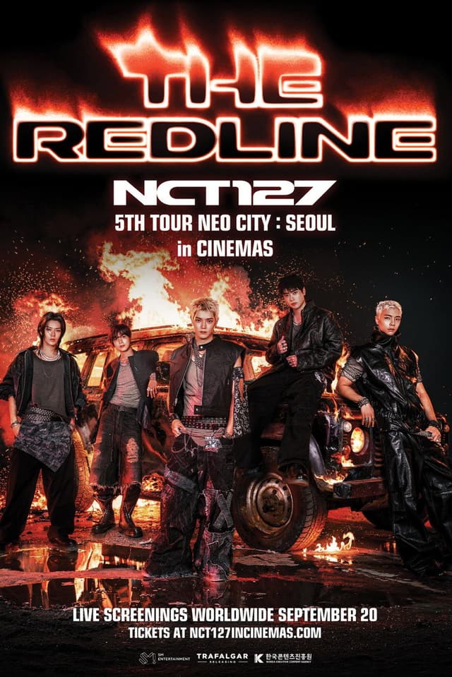 NCT 127 5TH TOUR ‘NEO CITY SEOUL - THE REDLINE’ in CINEMAS poster